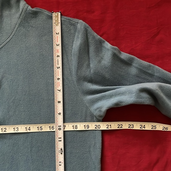 Cuddl Dudds Sz M Half-button up Light Blue Top - Picture 11 of 12